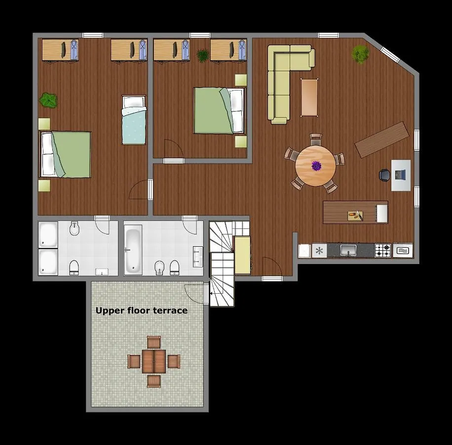 Ferienwohnung Luxury Loft Prag 0*,